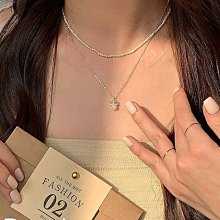 Pure Love樂芙 / 正韓 【N0773】韓系簡約S925純銀U形許願骨所骨鏈 短項鏈 / 銀 歷史價格詳細信息