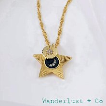 Wanderlust+Co 澳洲品牌 鑲鑽餃子金色項鍊 內鑲Lucky字款 Dumpling Gold 歷史價格詳細信息