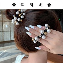 『花間度』串珠花朵項鏈 復古潮女百搭走秀時尚頸鏈 歐美大牌人造珍珠花朵多層項鏈 歷史價格詳細信息