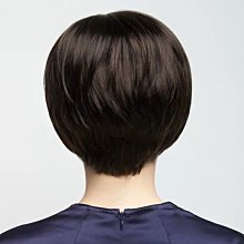 假发女短发真人发丝轻薄空气刘海圆脸波波头真发自然中长发全头套~特價 歷史價格詳細信息