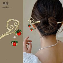 漢服掩鬢鳳凰長流蘇雕花明制宋頭飾珍珠古風唐訶子u釵髮簪髮飾 歷史價格詳細信息