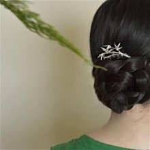 【復古髮簪】銀杏葉珍珠發簪后腦勺盤發神器優雅氣質發釵金屬簡約現代簪子頭飾-美琪優選 歷史價格詳細信息