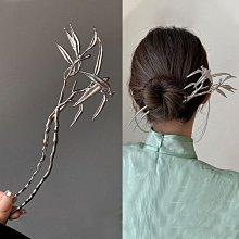 髮簪 個性u型盤發簪子女ins風子頭發飾發插百搭簡約發簪小發釵頭飾 歷史價格詳細信息