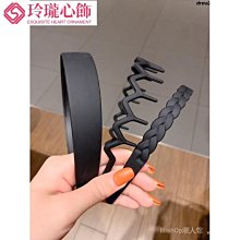 男士髮箍韓國潮男背頭波浪隱形壓發發卡髮箍洗臉運動髮帶捆髮箍女 歷史價格詳細信息