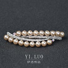 珍珠發夾女夏后腦勺盤發抓夾韓國網紅大號頭發夾子頭飾鯊魚夾發卡 歷史價格詳細信息