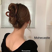 現貨大號抓夾發量多簡約金屬級感發夾女後腦勺氣質夾頭飾發卡 歷史價格詳細信息