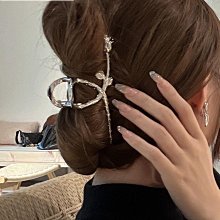 法式高級感大號優雅鯊魚夾ins風簡約髮夾女後腦勺醋酸抓夾夾 歷史價格詳細信息