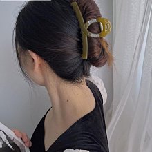 髮夾韓國亞克力盤發抓夾女大號優雅氣質鯊魚夾后腦勺發卡夾子頭飾發夾 歷史價格詳細信息