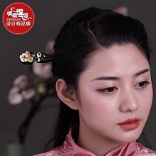 黑檀木發簪女復古步搖木簪飾品古風發飾流蘇漢服木簪子簡約頭飾女-新店特惠 歷史價格詳細信息