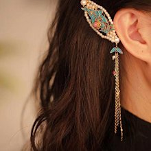 燒藍頭飾套裝景泰藍步搖髮簪明制發冠女漢服髮飾古風髮釵全套配飾 歷史價格詳細信息