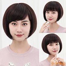 媽媽假髮女頭頂補發假髮片短捲髮中老年假髮紋理燙真發發片半頭套 歷史價格詳細信息