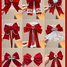 紅色蝴蝶結髮飾 新娘飾品 造型 禮服 宴會 歷史價格詳細信息