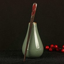 簡約高級感黑檀木復古風髮簪木質簪子漢服旗袍髮飾日常頭飾盤髮女 歷史價格詳細信息