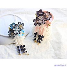 檸檬飾品小屋日本和服 浴袍 配飾  純手工  粉色花簇髮簪  /髮飾邊夾/  藝伎髮飾 歷史價格詳細信息