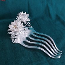 頭飾 飾品 髮飾 春亦軒古風中式氣質凝脂玉蘭環形后壓發飾旗袍漢服黑檀木發環頭飾 歷史價格詳細信息