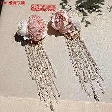 頭飾 飾品 髮飾 漢服搭配馬面裙的配飾發飾女中國風發帶古風古裝紅色長條飄帶頭飾 歷史價格詳細信息