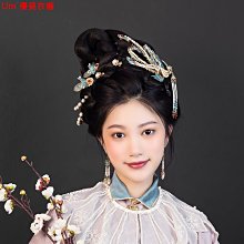 燒藍髮冠女唐宋漢服頭飾故宮景泰藍鈿子古風旗頭明制明清發簪髮釵 歷史價格詳細信息