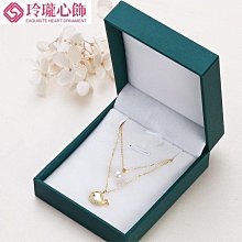 新款淡水珍珠項鍊黃楊木木梳套裝 送媽媽婆婆母親節禮物 歷史價格詳細信息