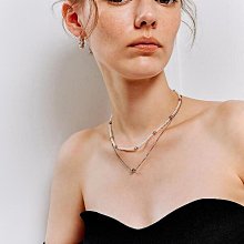 輕奢高級法式珍珠圈圈耳環2023年新款爆款小眾設計感個性氣質耳飾 歷史價格詳細信息