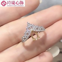 925純銀戒指空托時尚男款方形網紅diy戒托蜜蠟和田玉石銀托11-玲瓏心飾 歷史價格詳細信息