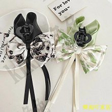 韓國髮飾 GRAIN DE BEAUTE 素面黑 素面蝴蝶結髮梳 髮叉 髮插 歷史價格詳細信息