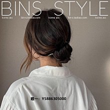 韓國進口法式氣質復古感簡約小金扣細膩絲絨全包細邊髮箍ins髮箍 歷史價格詳細信息