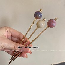 簪子挽發清冷感簡約盤發頭飾天然石綠玉髓髮簪少女旗袍髮飾 歷史價格詳細信息