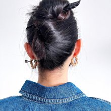 DURIAN ACC氣質國風晶瑩羊角葉子盤發發簪一字髮釵簪子髮飾釵子 歷史價格詳細信息