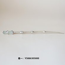 髮簪 髮飾純銀竹節古風步搖新中式發簪女夏天高級感簡約現代銀流蘇簪子盤發 歷史價格詳細信息