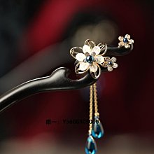 髮簪 黑檀木發簪女高級感古風漢新中式盤發簪子國風發飾母親節禮物 歷史價格詳細信息