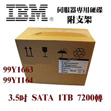 IBM XIV 2810 2812 99Y1164 1T 7.2K SATA 3.5寸 99Y1663存儲硬碟 歷史價格詳細信息