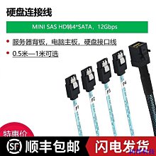 MINI SAS 線  SFF-8643 轉  4SATA 歷史價格詳細信息