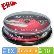 HP DVD+R 8X DL 30片裝 歷史價格詳細信息