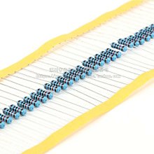 金屬膜電阻 2W &plusmn;1% 五色環 33歐 33&Omega; 一種阻值100只  [215286-032] 歷史價格詳細信息