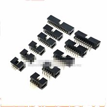 DC3簡易牛角座 24P彎針 連接器2.54mm（10個一拍）w172 059 [9008810] 歷史價格詳細信息