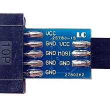 AVRISP/USBasp/STK500 10PIN to 6PIN 標準轉換座 BTE13-006 W1035 歷史價格詳細信息