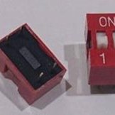 ►561◄指撥開關 撥碼開關 2位元 4腳 DIP平型 直插 2.54MM間距 紅色 編碼開關 歷史價格詳細信息