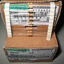 Draloric SMA0207 7K68 0.6W 超精密金屬膜電阻 hiend 一標10支 歷史價格詳細信息