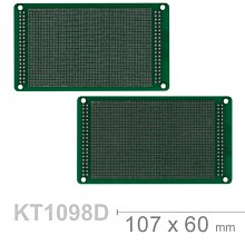 『聯騰．堃喬』KT-1016 電木 100 x 160 mm  36 x 56 孔+ USB-B 孔 PCB 萬用電路板 歷史價格詳細信息