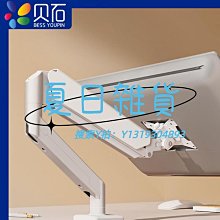 顯示器支架臂架桌面免打孔旋轉雙屏底座電腦屏幕萬能升降增高架子~沁沁百貨 歷史價格詳細信息