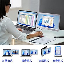 熒幕14.5寸15.6寸1080p高清便攜式顯示器外接游戲機PS4 直播投屏 歷史價格詳細信息