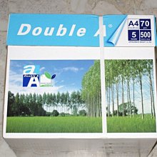 DOUBLE A  影印紙A4 70磅 白色 2包   超低價供應 雙溪校區可免運費面交  超取限兩包 歷史價格詳細信息