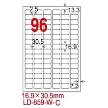 龍德三用列印電腦標籤LD-803-W-A/4格 歷史價格詳細信息