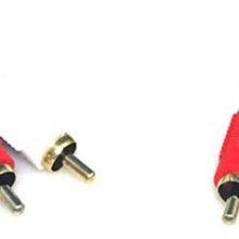 小白的生活工場*FJ AV 視訊線(RCA接頭)-3RCA對3RCA 鍍金插頭 OD3.0音頻線5M(SY0030)* 歷史價格詳細信息