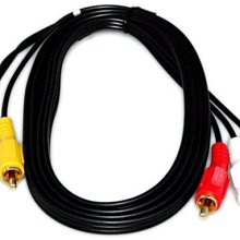 小白的生活工場*FJ AV 視訊線(RCA接頭)-3RCA對3RCA 鍍金插頭 OD3.0音頻線5M(SY0030)* 歷史價格詳細信息