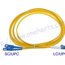 SC-LC單模雙芯光纖跳線3米LC SC光纖跳線SC/PC LC/PC SM DX 3.0mm 3米可客製化DDDF 歷史價格詳細信息