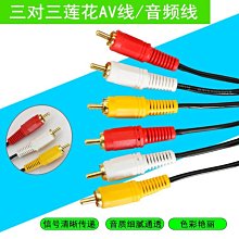 下殺 視頻線3RCA線三對三電視音頻線DVD機頂盒音響連接線三色3頭蓮花線 歷史價格詳細信息