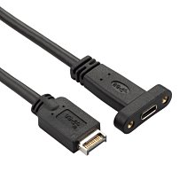 UC-037-10G USB3.1轉Type-C線 主機板USB3.1 Front Panel Header轉接線 附擋板螺絲 價格比較,價格查詢,歷史價格詳細信息