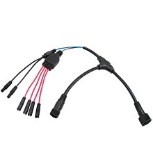 太陽能Y型阻燃兼容光伏MC4三通連接線2.5mm2/4mm2/6mm2直流DC電纜 歷史價格詳細信息