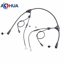 澳華AHUA三通M23防水連接器快速分2防水接頭畜牧養殖業防水公母線-進店有折扣 歷史價格詳細信息